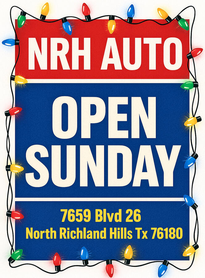 Open for your convenience